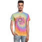 Metatron's Cube Unisex Tie Dye T-shirt - rainbow