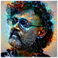 Terrence McKenna Aluminum Print