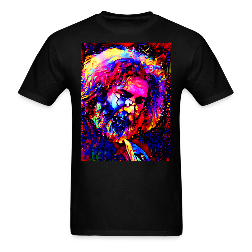 Jerry Garcia Unisex T-Shirt - black