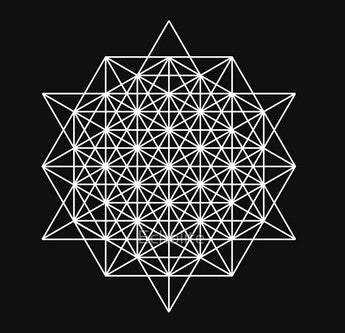 64 Tetrahedron Grid Men’s Tank